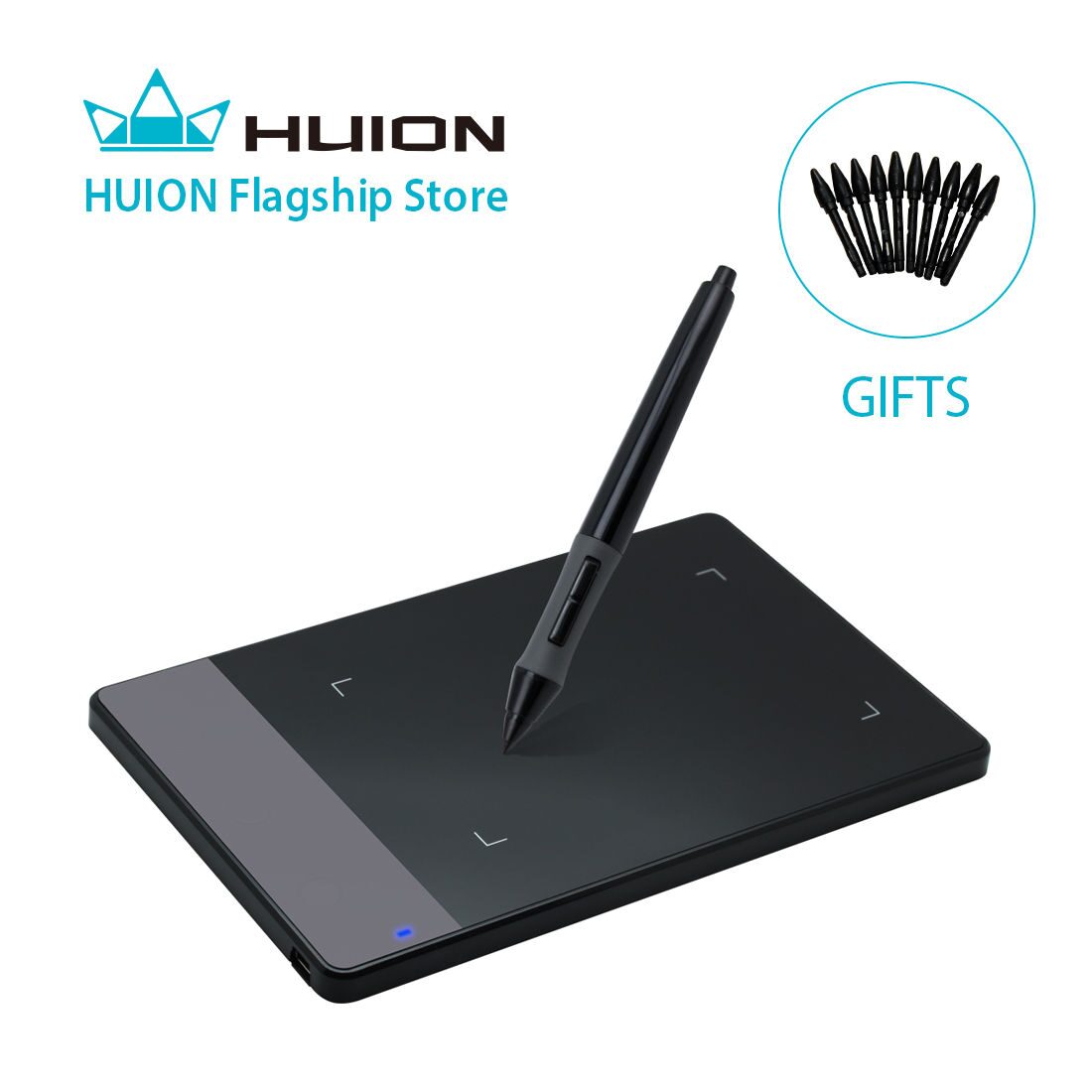 

Huion 420 4x2 23 Signature Pad Graphic USB Drawing Tablet for Windows Mac Gift