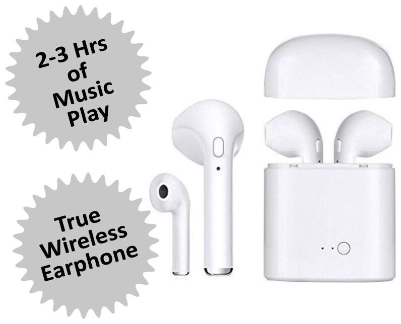 

i-Birds i7s True Wireless Bluetooth Headset ( White )