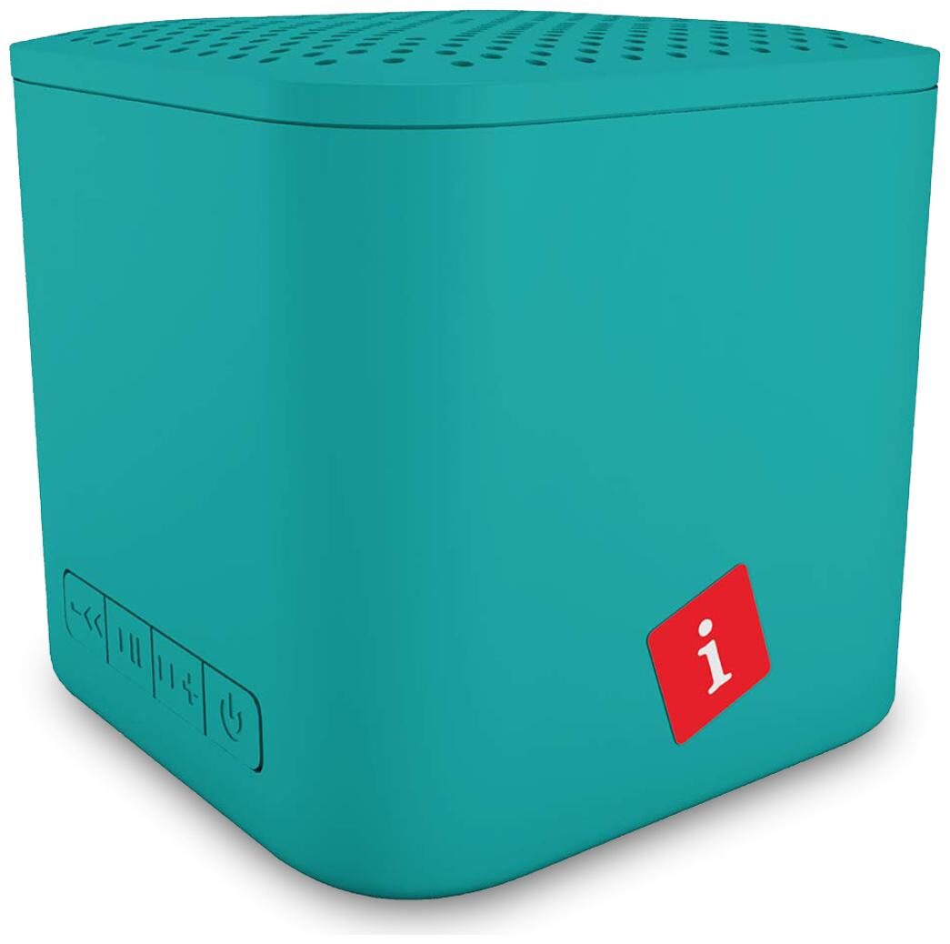 

iBall MUSI CUBE X1 - AQUA BLUE Bluetooth Portable speaker ( Blue )