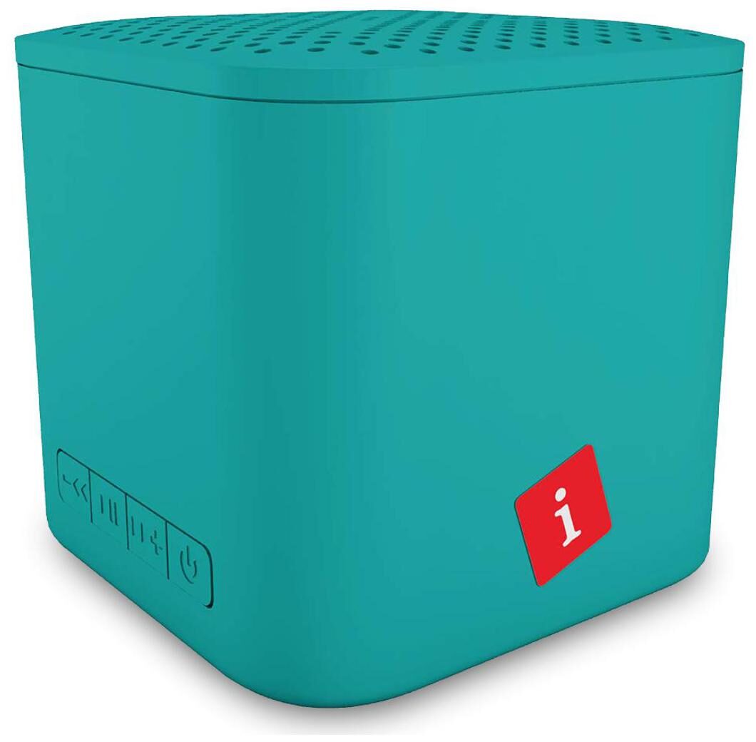 

iBall MUSI CUBE X1 - AQUA BLUE Bluetooth Portable speaker ( Blue )