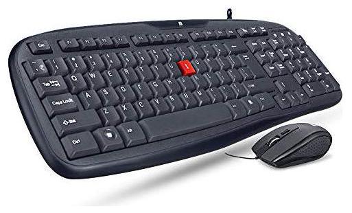 

iBall Wintop deskset v3 0 Wired Keyboard Mouse Set ( Black )