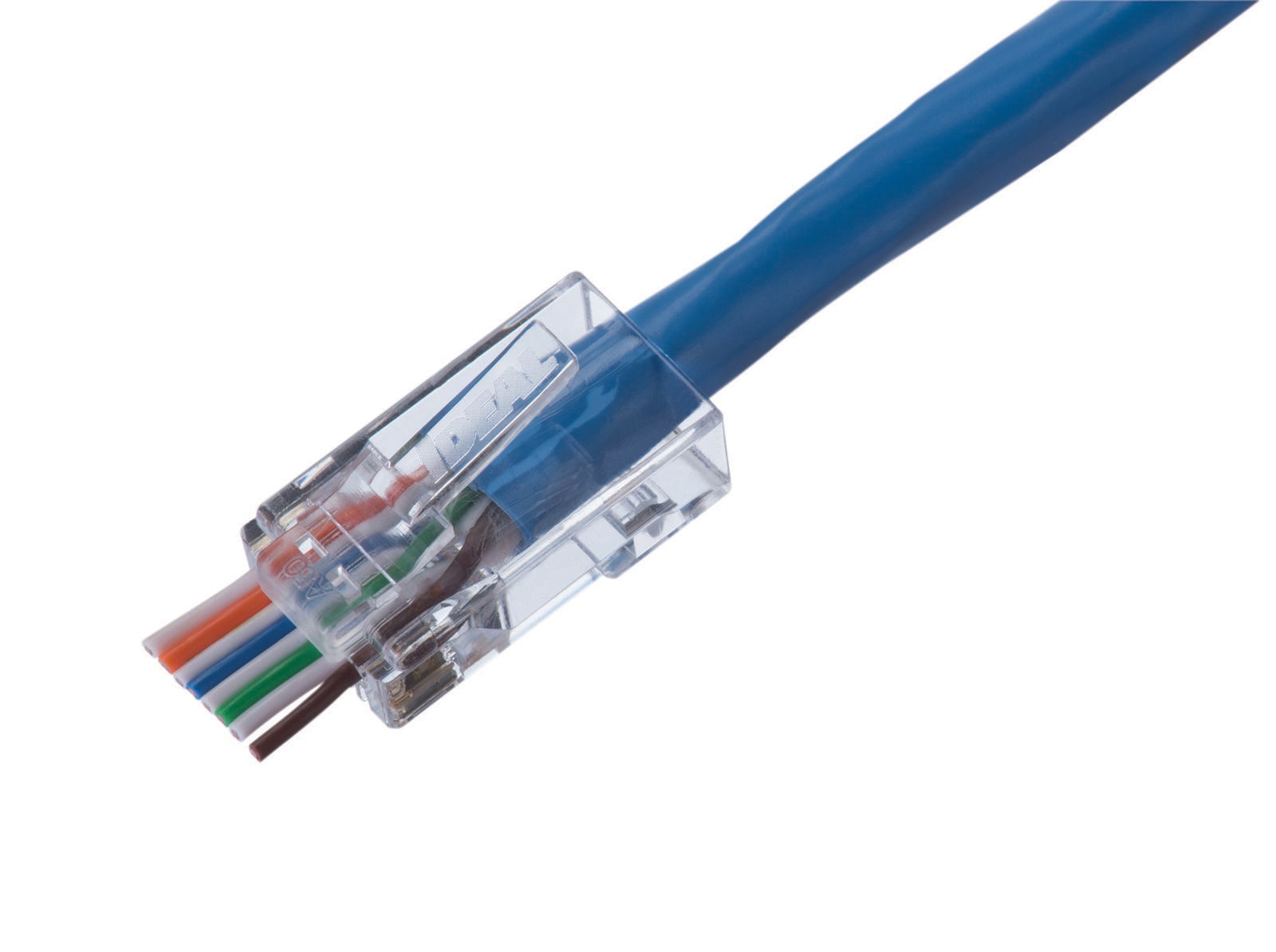 

Ideal 85-376 CAT6 Feed-Thru RJ45 Modular Plug - Pack of 100