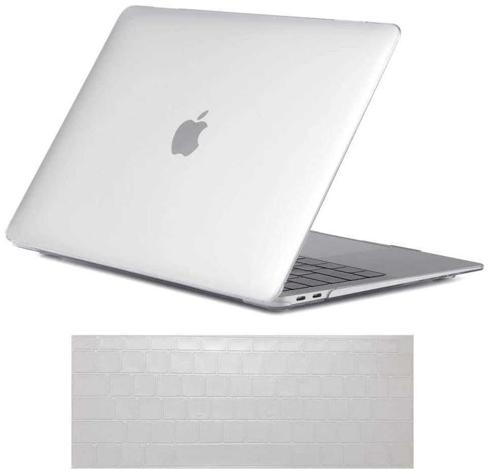 

iFyx Hard Case Shell Cover and Keyboard Skin Cover for New MacBook Air 13 Inch with Touch ID A1932 A2179 (2018-2020)