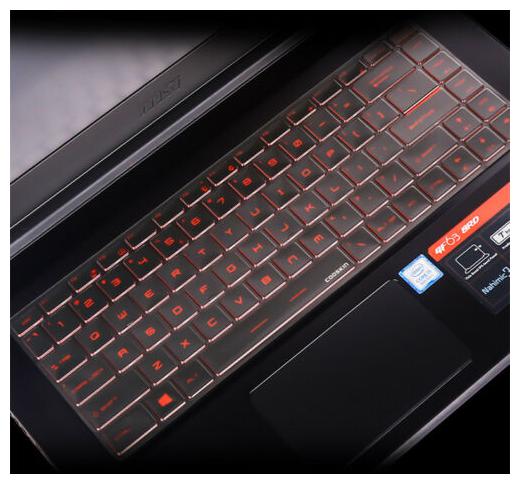 

iFyx Keyboard Silicone Cover for MSI GS65 GF63 15 6 MSI PS63 P65 WP65 WS65 15 6 inch MSI PS42 14 inch Gaming Laptop Keyboard Skin