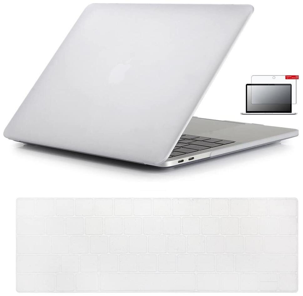 

IFyx Matte Finish Hard Protective Shell Case Cover Skin For MacBook Pro 13 Inch with Without Touch Bar A2159 A1989 A1706 8 (2016-2020) Keypad Screen Guard