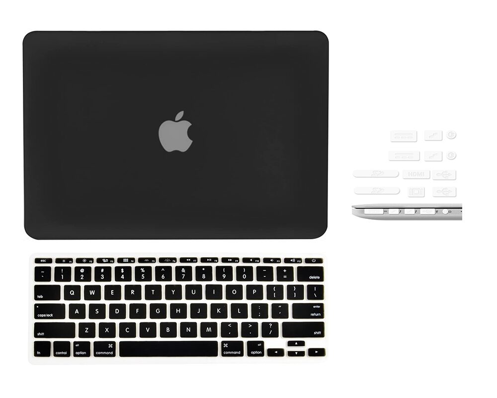 

IFyx Matte Hard Shell Skin Case Cover Keyboard Skin And Dustplugs For MacBook Air 11 Inch A1370 A1465 (2011-2016)