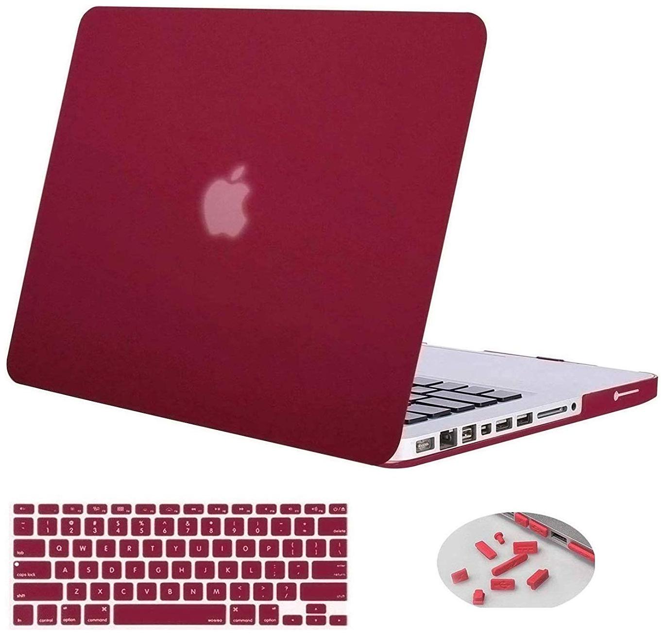 

IFyx Matte Hard Shell Skin Case Cover Keyboard Skin And Dustplugs For MacBook Pro Non Retina with CD-ROM 13 Inch A1278 (2008-2012)