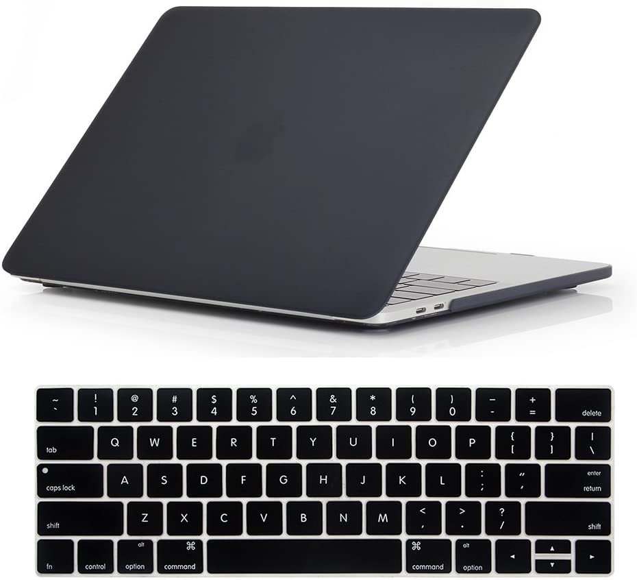 

iFyx Matte Hard Case Shell Cover and Keyboard Skin Cover for MacBook Pro 15 Inch With Touch Bar A1990 A1707 (2016-2020)