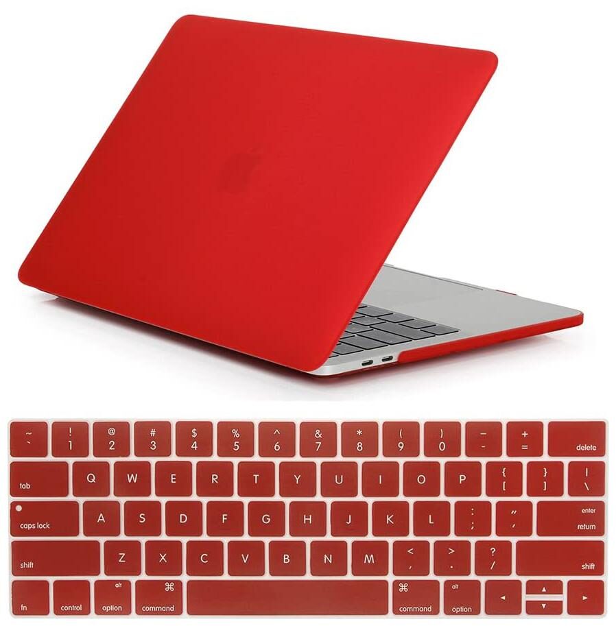 

iFyx Matte Hard Case Shell Cover and Keyboard Skin Cover for MacBook Pro 15 Inch With Touch Bar A1990 A1707 (2016-2020)