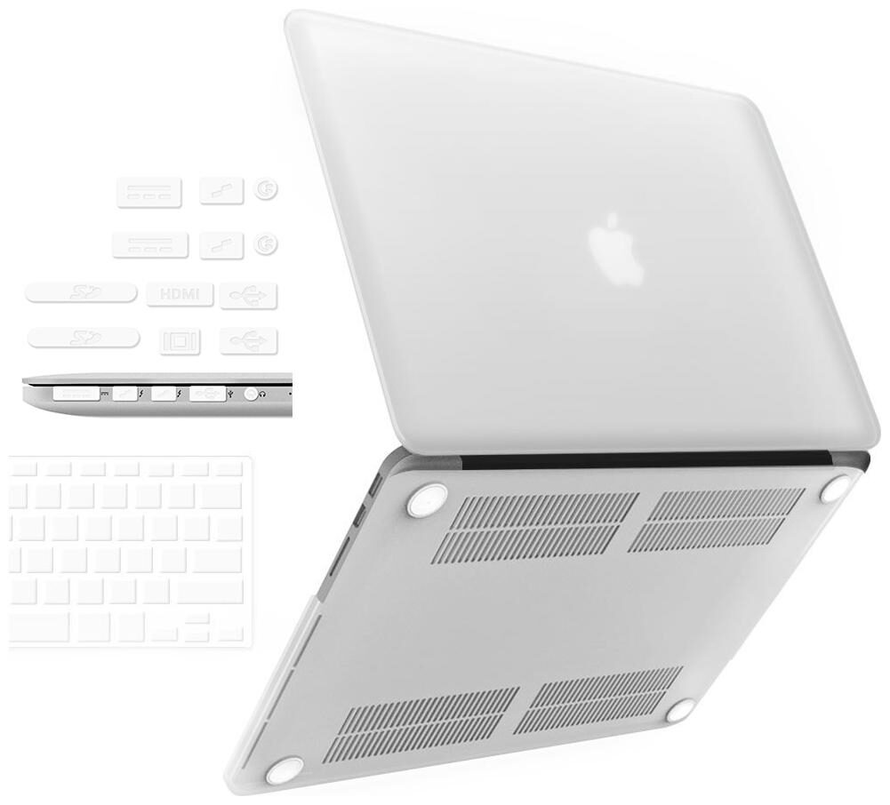 

IFyx Matte Hard Shell Skin Case Cover Keyboard Skin And Dustplugs For MacBook Pro Retina 13 Inch A1502 A1425 (2012-2015)