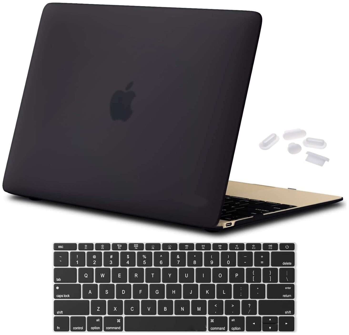 

IFyx Matte Hard Shell Skin Case Cover Keyboard Skin And Dustplugs for MacBook Retina 12 Inch A1534 (2015-2017)