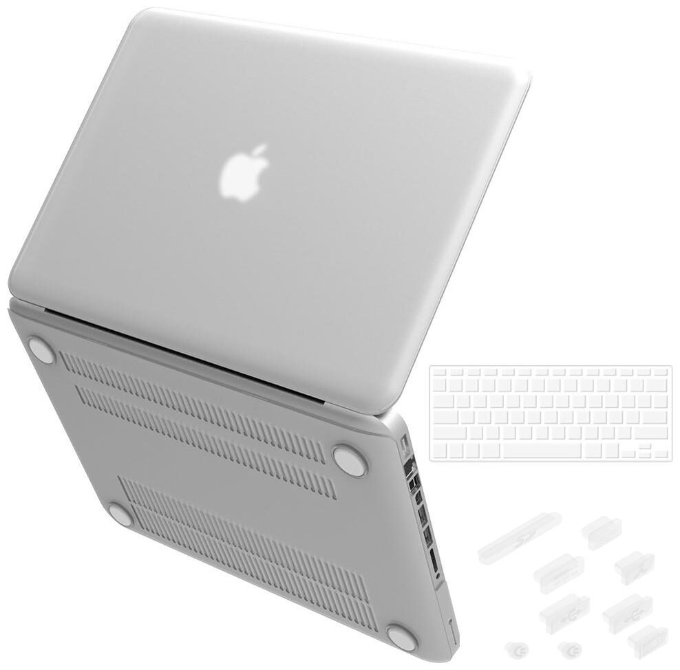 

IFyx Matte Hard Shell Skin Case Cover Keyboard Skin And Dustplugs For MacBook Pro Non Retina with CD-ROM 13 Inch A1278 (2008-2012)