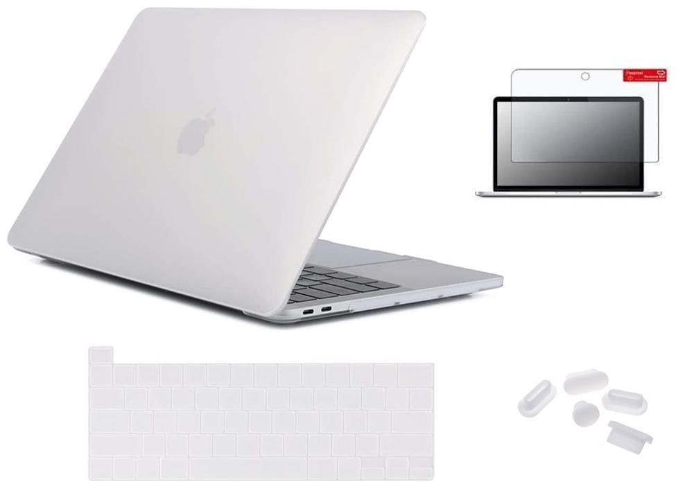 

IFyx Soft Touch Matte Hard Protective Shell Case Cover Skin For MacBook Pro 16 Inch With Touch Bar A2141 (2020) DustPlugs Keypad Screen Guard
