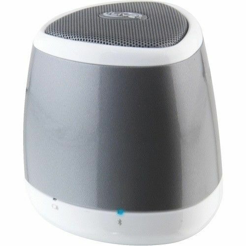 

iLive Hurricane Portable Wireless Bluetooth Speaker silver (ISB23S) NEW