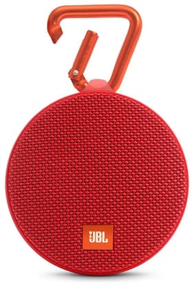 JBL CLIP 2 Portable Bluetooth Mobile/Tablet Speaker (Red)
