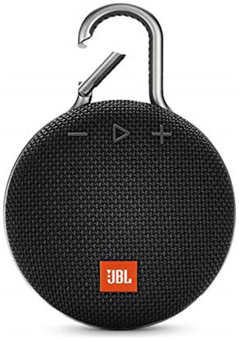 

JBL Clip 3 Portable Waterproof Wireless Bluetooth Speaker (Black)