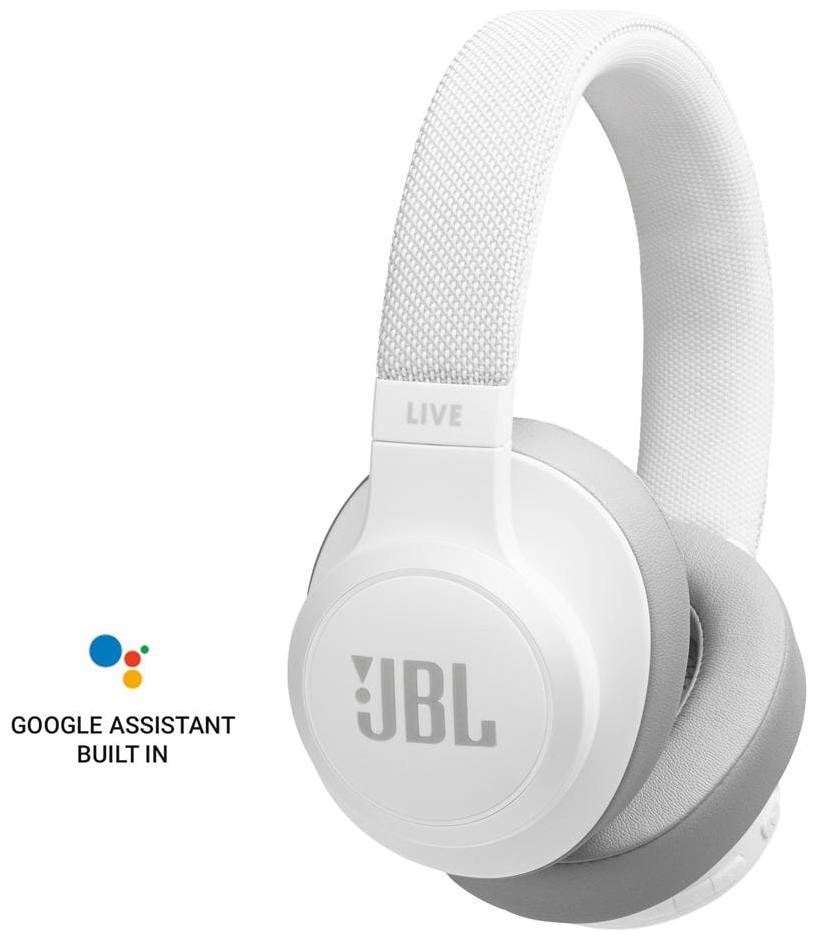 

JBL Live 500BT Over-Ear Bluetooth Headset ( White )
