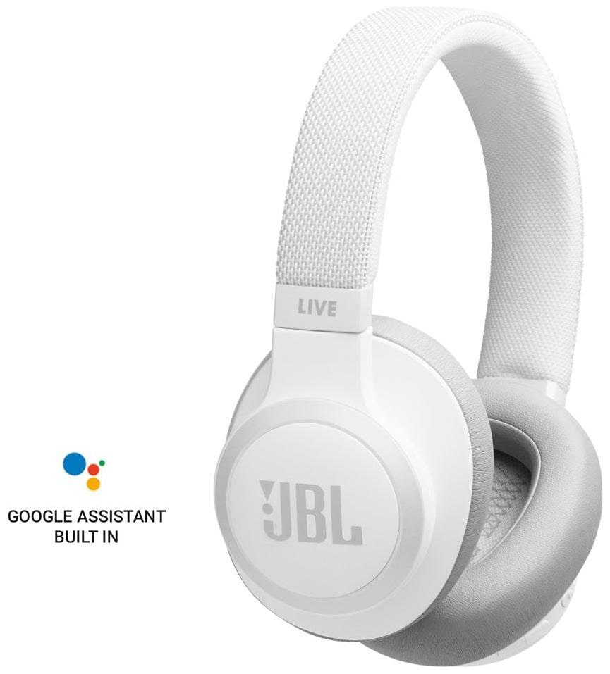 

JBL Live 650BTNC Over-Ear Bluetooth Headset ( White )