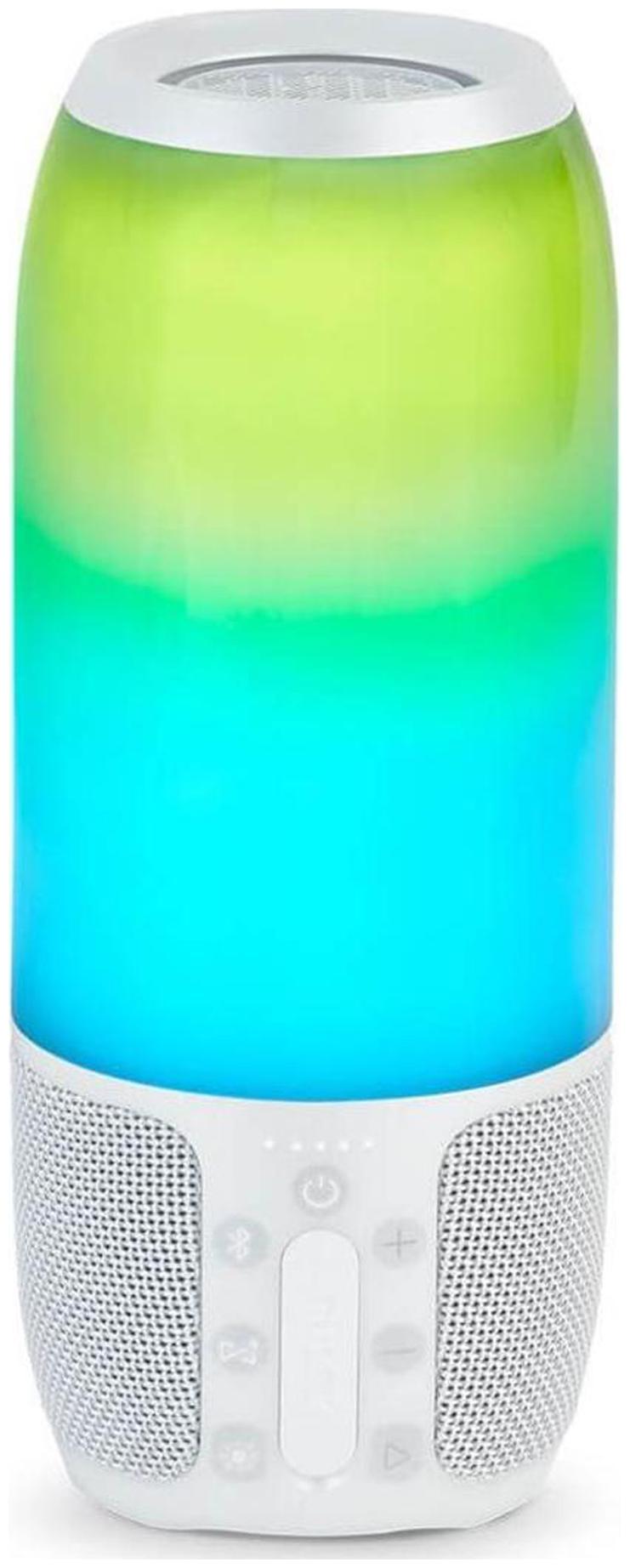 

JBL Pulse 3 Wireless Bluetooth IPX7 Waterproof Speaker (White)