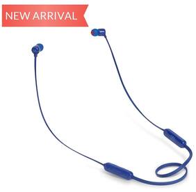 JBL T110BT In Ear Headphones (Blue)