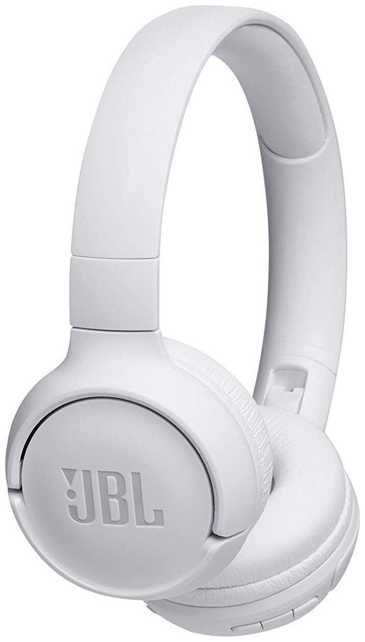 

JBL T500BT On-Ear Bluetooth Headset ( White )