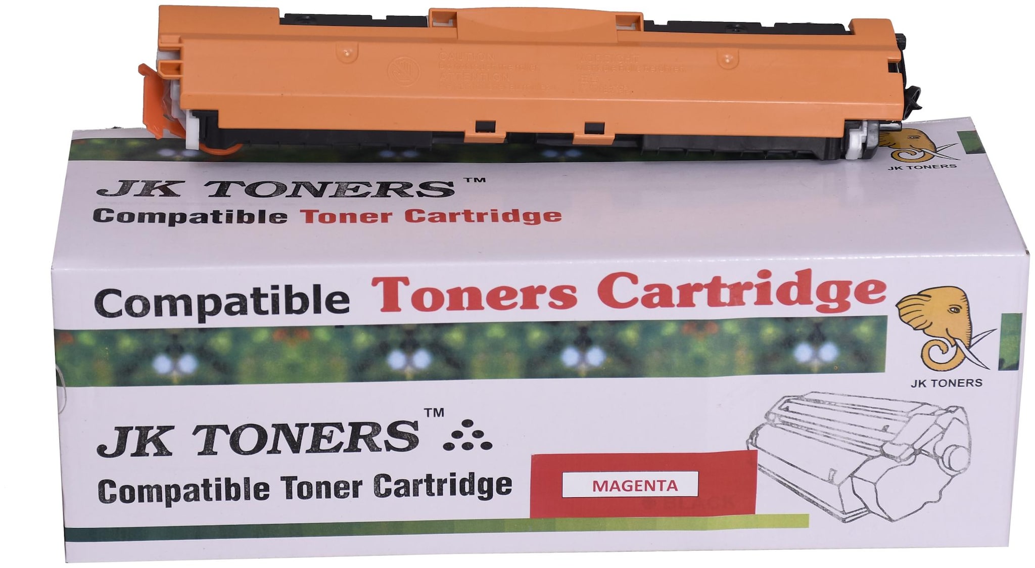 

JK TONERS 130A for CF350A CF351A CF352A CF353A Toner Cartridge Compatible for HP Color Laserjet Pro MFP M176 M176FN M177 M177FW 130 A (1 Unit Magenta )