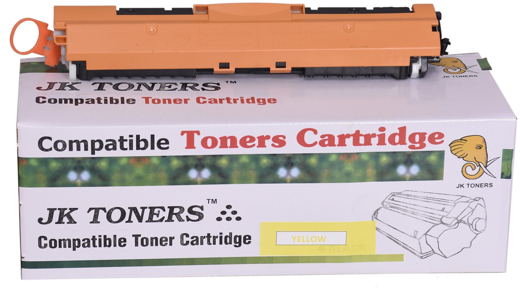 

JK Toners 202A Toner Cartridge CF500A CF501A CF502A CF503A Compatible with Laserjet Pro M254 M281cdw M281dw Multi Color Ink Cartridge (Yellow)