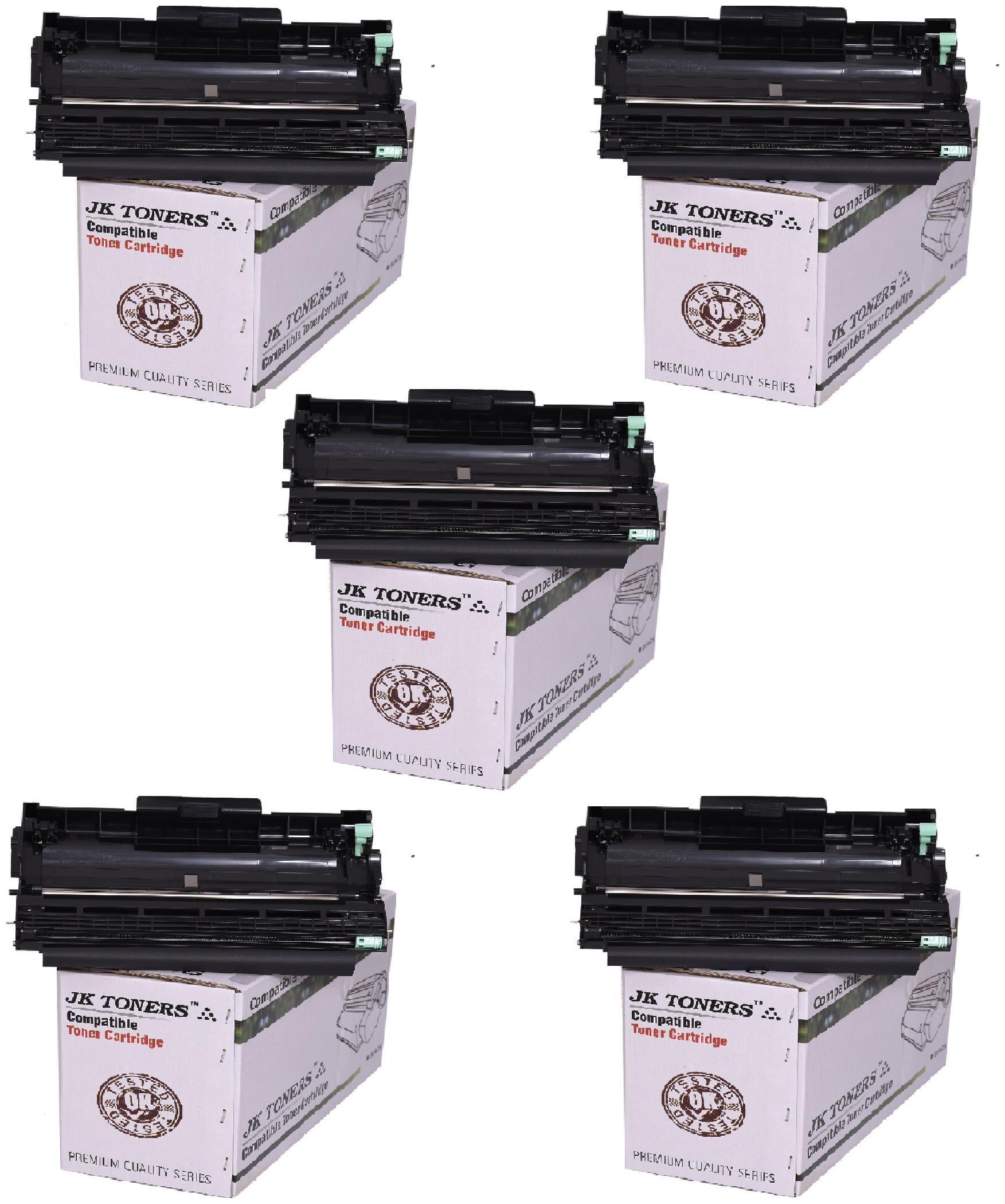 

JK TONERS TN 2365 DR 2365 Drum unit Compatible with Brothr TN-2365 TN2365 Brothr HL-L2321 2365 2380 2360 DCP-L2520 MFC-L2703 DR2365 (Drum Unit) (5 unit)