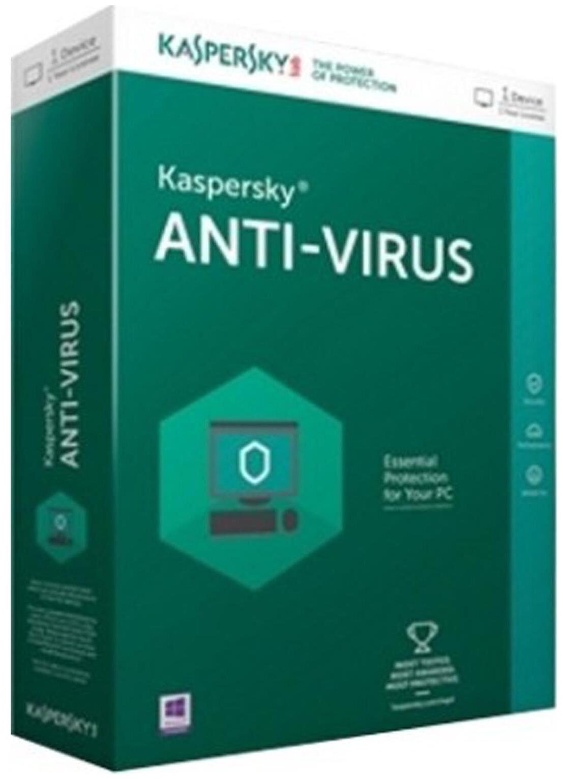 

Kaspersky Anti Virus ( 1 PC 3 yr )
