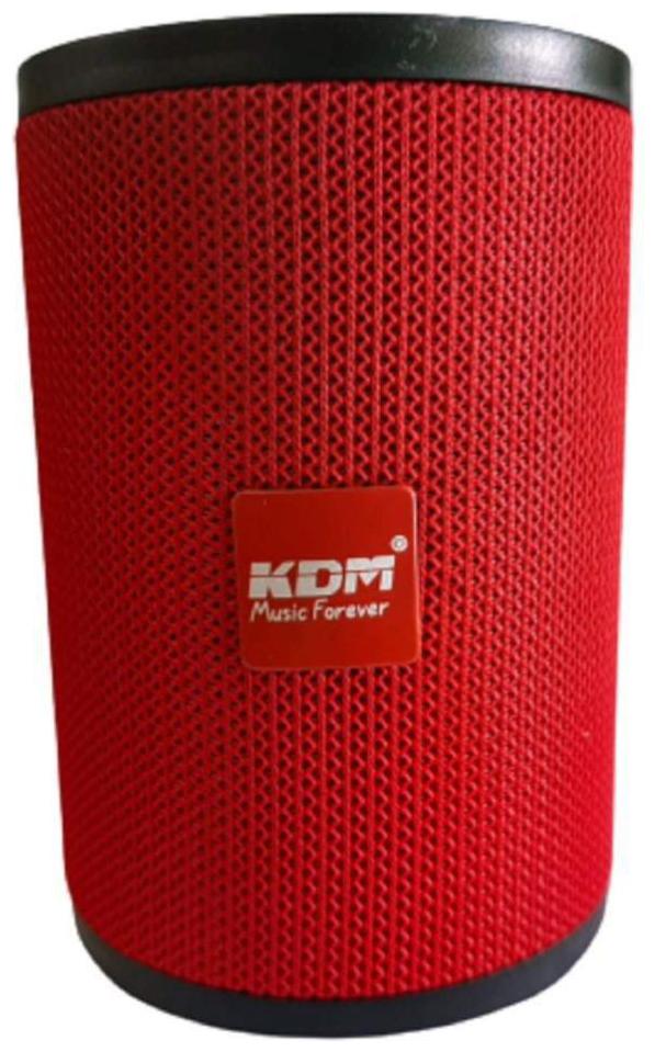 

KDM SP 119 Bluetooth Portable speaker ( Red )