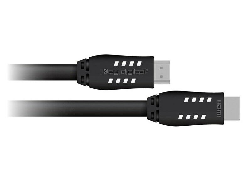 

Key Digital KD-Pro20 20ft HDMI Cable (4K 60Hz 18G 444 CL3 FT4 26AWG)
