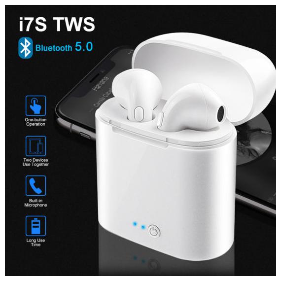 

KIX2 os i7s TWS mini True Wireless Bluetooth Headset ( White )
