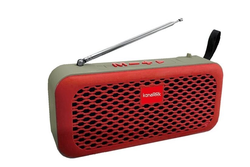

KONARRK SP-21 Bluetooth Portable Speaker ( Red )
