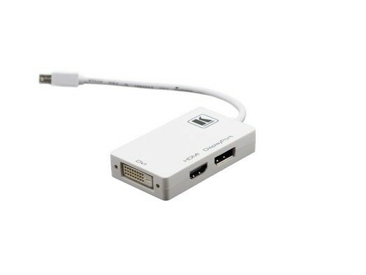 

Kramer ADC-MDP M2 Mini DisplayPort to DVI HDMI or DisplayPort Adapter Cable