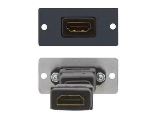 

Kramer W-H(G) HDMI Wall Plate Insert Gray