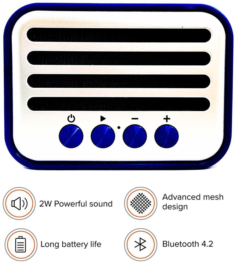 

LaMat Music WS-60 Bluetooth Portable speaker ( Assorted )
