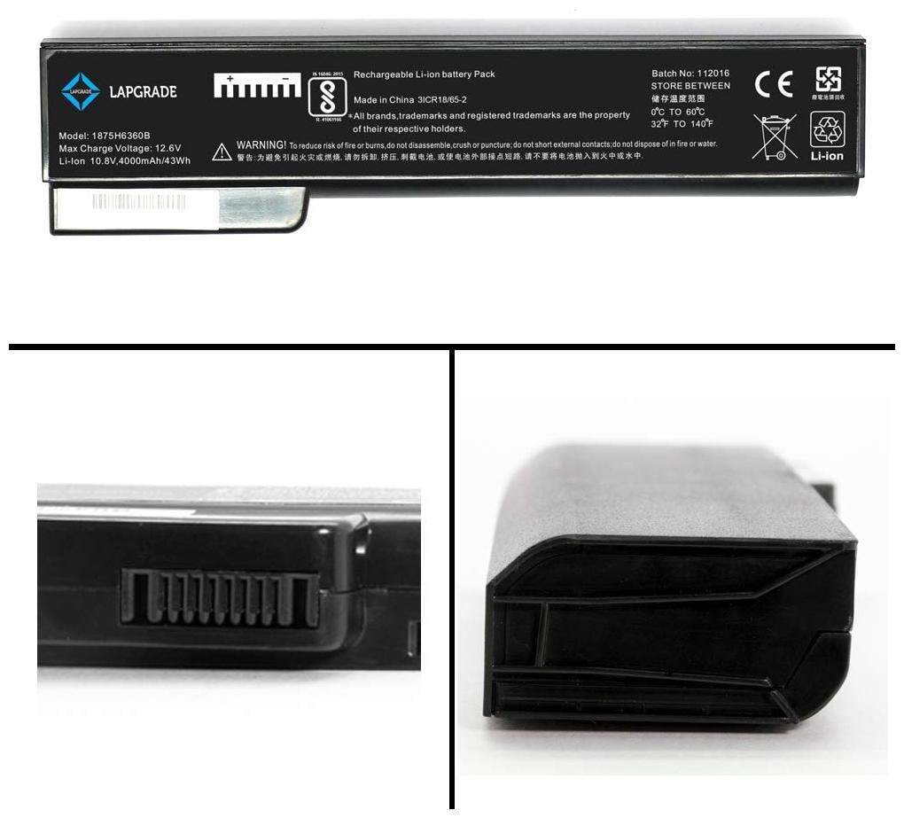 

Lapgrade Battery for HP ProBook 6360B 6460B 6465B 6470B 6475B 6560B 6565B Series