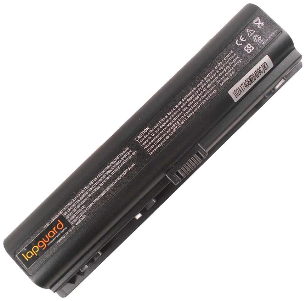 

Lapguard Lithium-ion 6 Cell 4400 mAh Laptop Battery For HP Pavilion dv2102tu