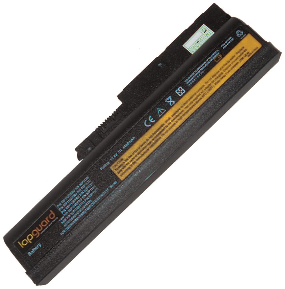 

Lapguard Lithium-ion 6 Cell 4400 mAh Laptop Battery For Lenovo ThinkPad T61