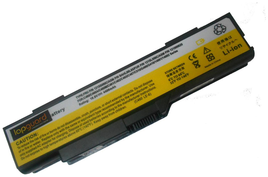 

Lapguard Lithium-ion 6 Cell 4400 mAh Laptop Battery For Lenovo C460