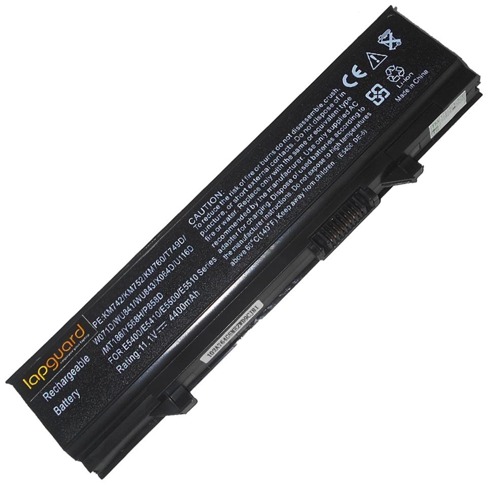 

Lapguard Lithium-ion 6 Cell 4400 mAh Laptop Battery For Dell Latitude E5500