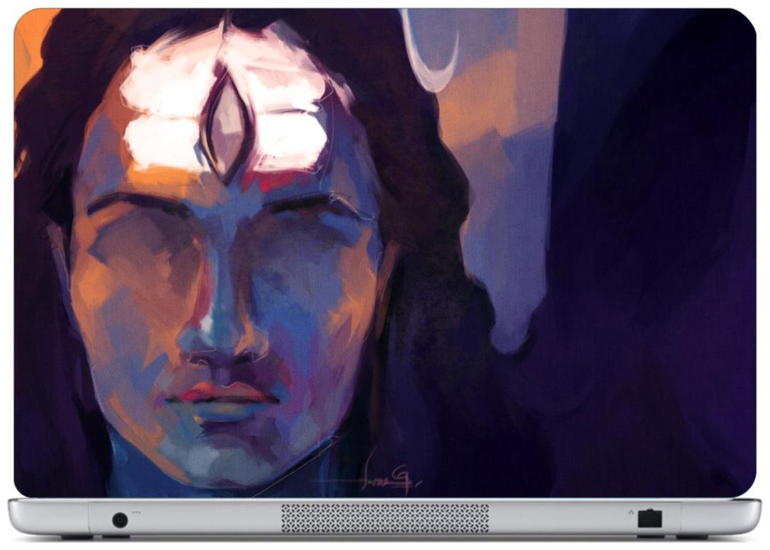 

Laptop Sticker (Shiva Surface Covering Area 38 1cm x 25 4cm (15 x 10 inch))