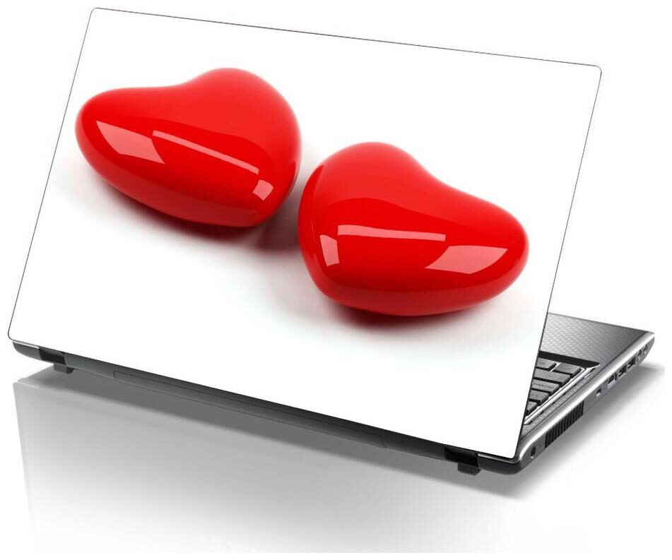 

Laptop Sticker (heart Surface Covering Area 38 1cm x 25 4cm (15 x 10 inch))