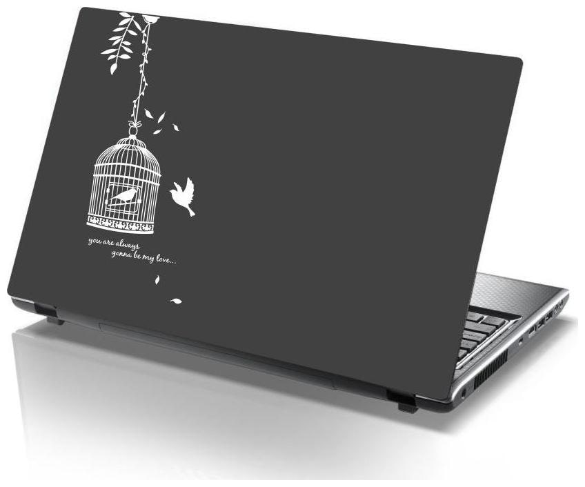 

Laptop Sticker (flowers branches Surface Covering Area 25 4cm x 10 16cm (10 x 4 inch))