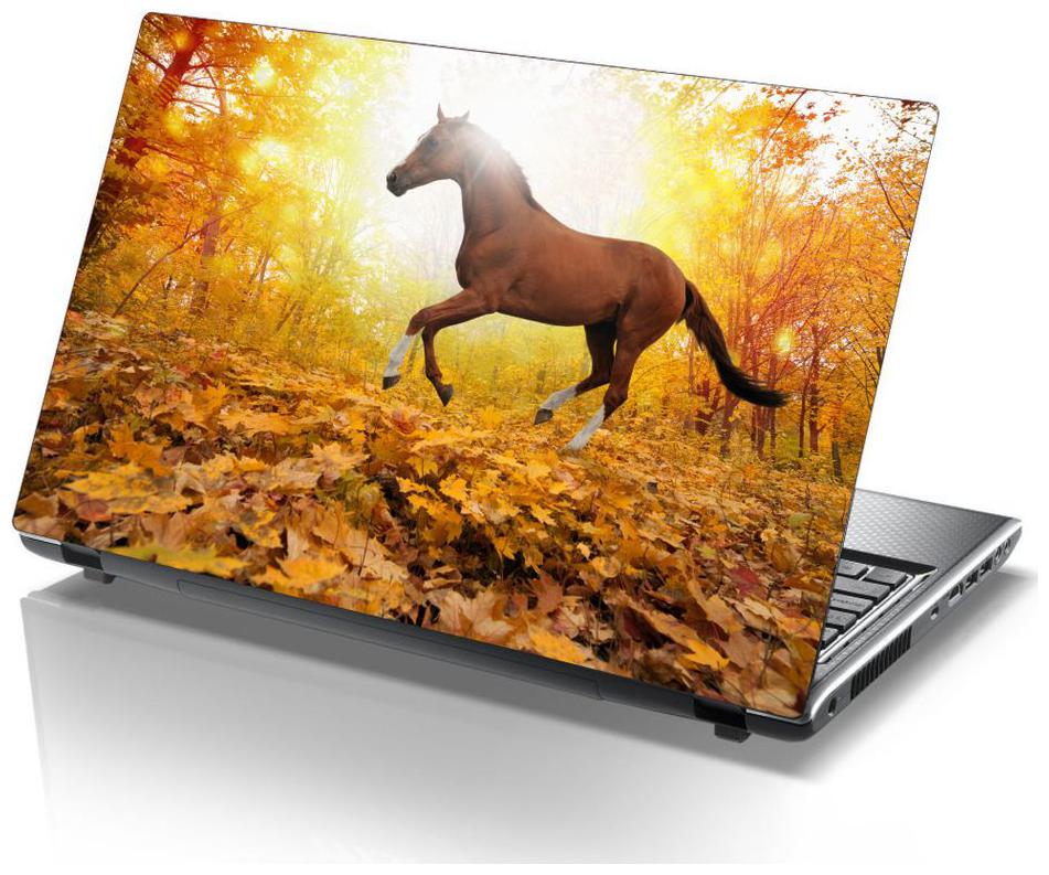 

Laptop Sticker (Hourese In jungle Surface Covering Area 38 1cm x 25 4cm (15 x 10 inch))