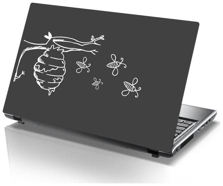 

Laptop Sticker (many stars Surface Covering Area 25 4cm x 22 86cm (10 x 9 inch))