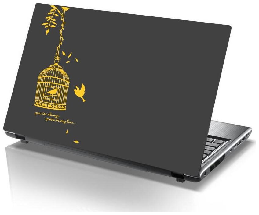 

Laptop Sticker (flowers branches Surface Covering Area 25 4cm x 10 16cm (10 x 4 inch))