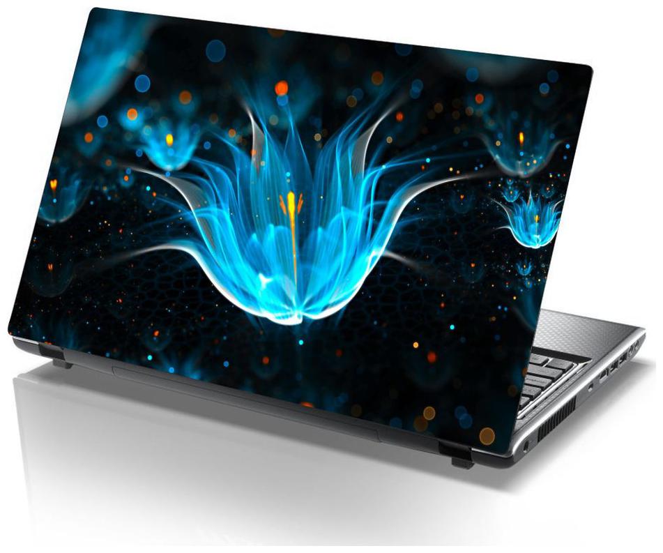 

Laptop Sticker (light neon glitter Surface Covering Area 38 1cm x 25 4cm (15 x 10 inch))