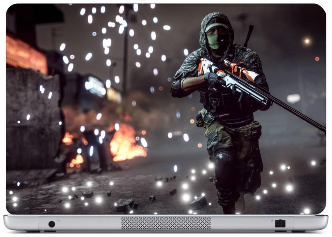 

Laptop Sticker (battlefield 4 Surface Covering Area 38 1cmx25 4cm (15 x 10 inch))