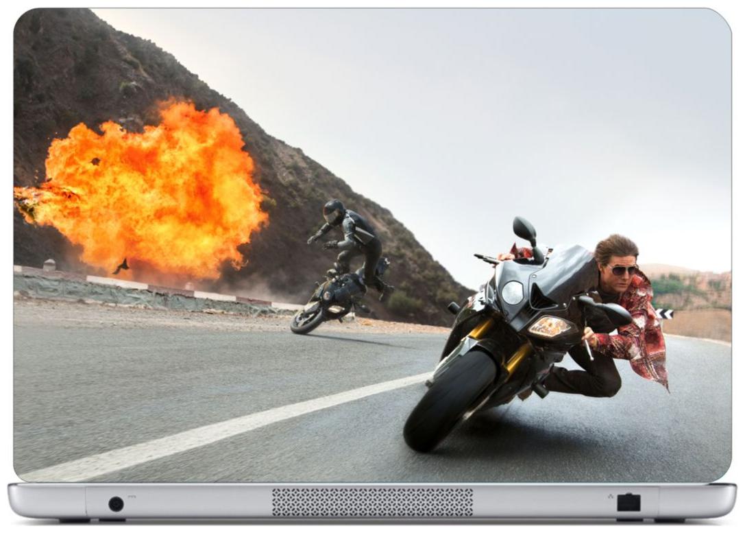 

Laptop Sticker (Mission imposbile Surface Covering Area 38 1cm x 25 4cm (15 x 10 inch))